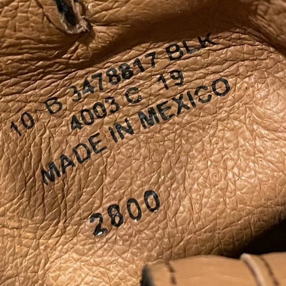 NEW Frye Black Leather Veronica Short Boots Women size 10 - Picture 9 of 12